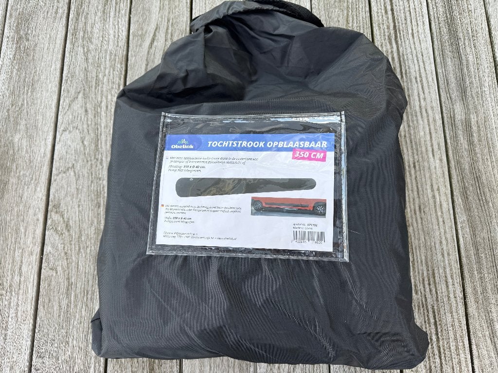 Obelink 350 cm opblaasbare tochtstrook, Enlèvement, Neuf