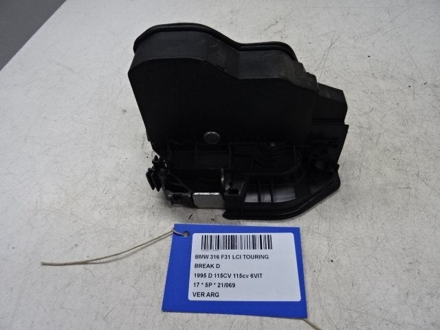 SERRURE DE PORTE ARRIÈRE GAUCHE BMW 3 serie Touring (F31), Utilisé, Arrière, BMW