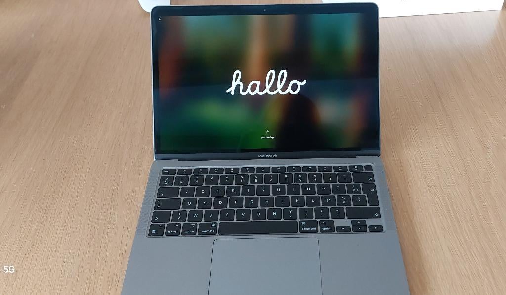 Apple MacBook Air, Computers en Software, Apple Macbooks, Zo goed als nieuw, MacBook Air, 13 inch, 256 GB, 8 GB, Azerty, Ophalen