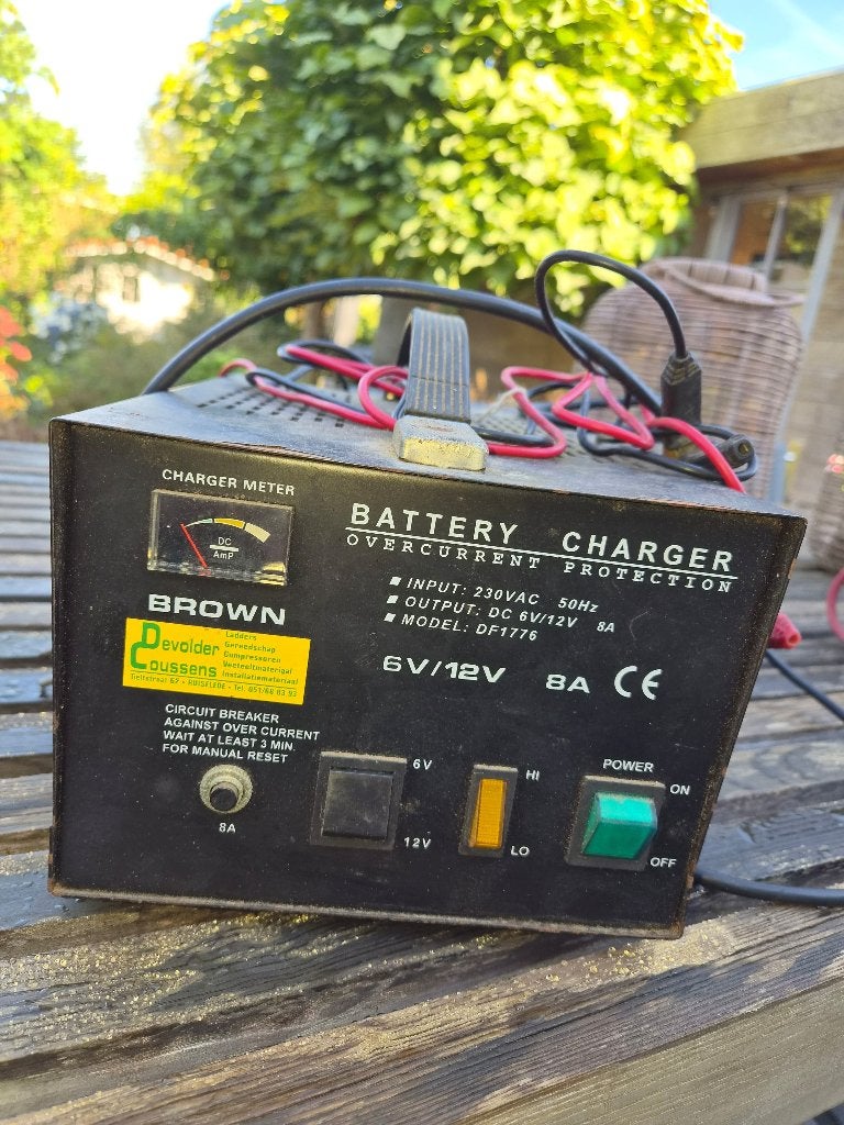 batterijlader, Gebruikt