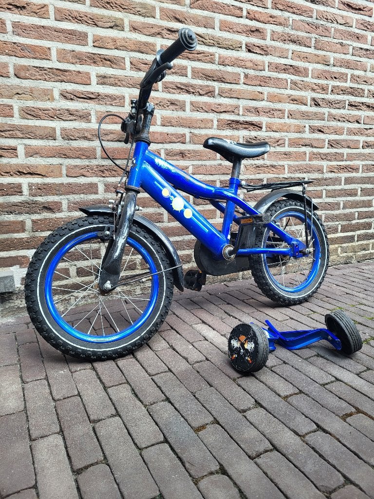 Kinderfiets, Fietsen en Brommers, Ophalen, Gebruikt, Velgrem