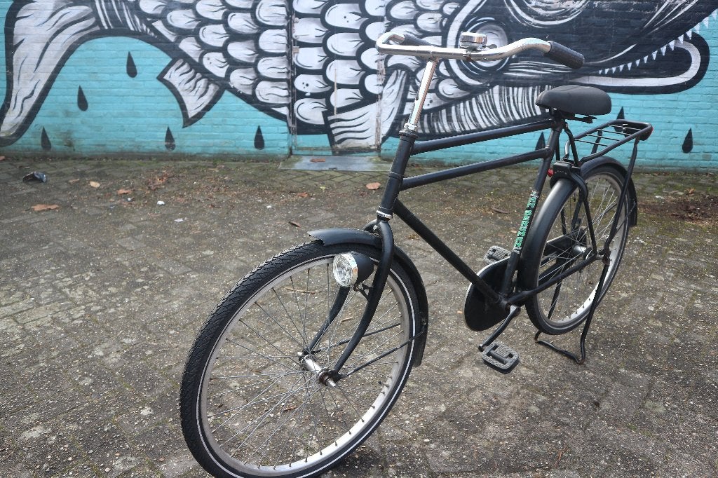 herenfiets, Fietsen en Brommers, Terugtraprem, Gebruikt, 57 tot 61 cm, Ophalen