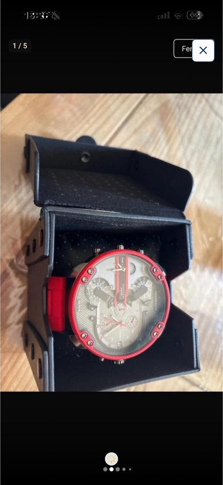 Montre collection diesel, Enlèvement, Comme neuf