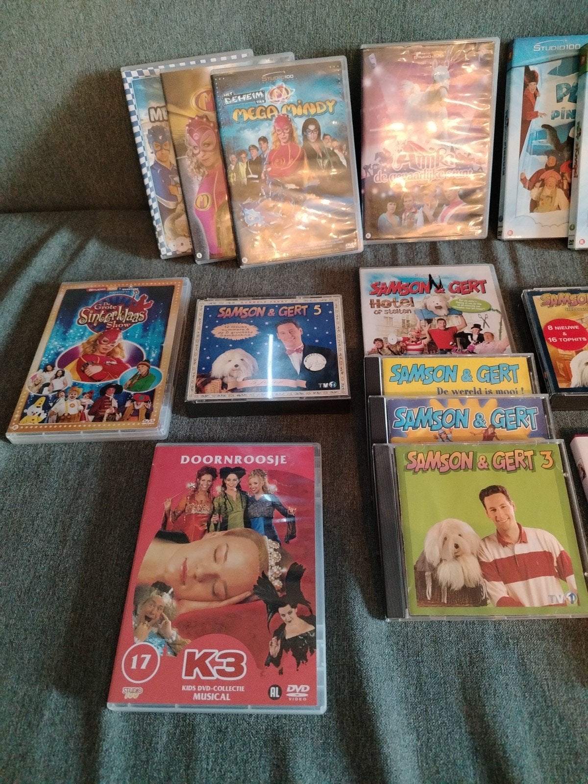GROTE Studio 100 bundel – K3 (OG) , Plop, Mega Mindy, Samson, Ophalen, Show