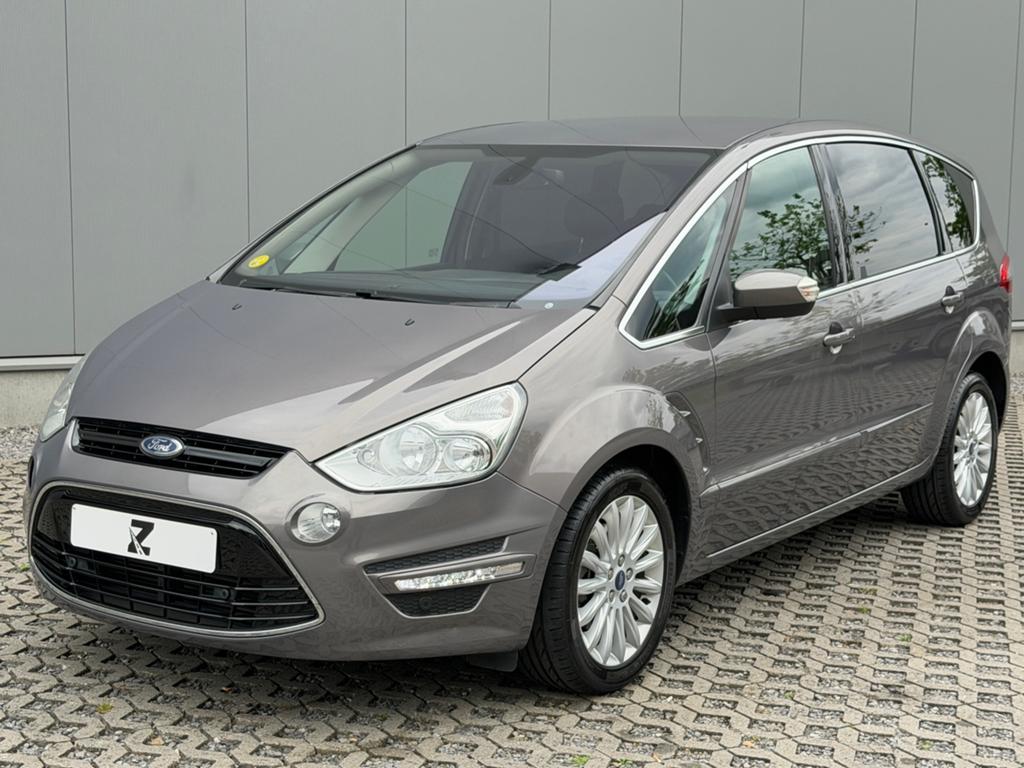 Ford S-Max 2.0d✅*FULL OPT*GARANTIE*LEDER/ELEKT ZETELS*, Auto's, Ford, Euro 5, Zwart, 4 cilinders, Leder