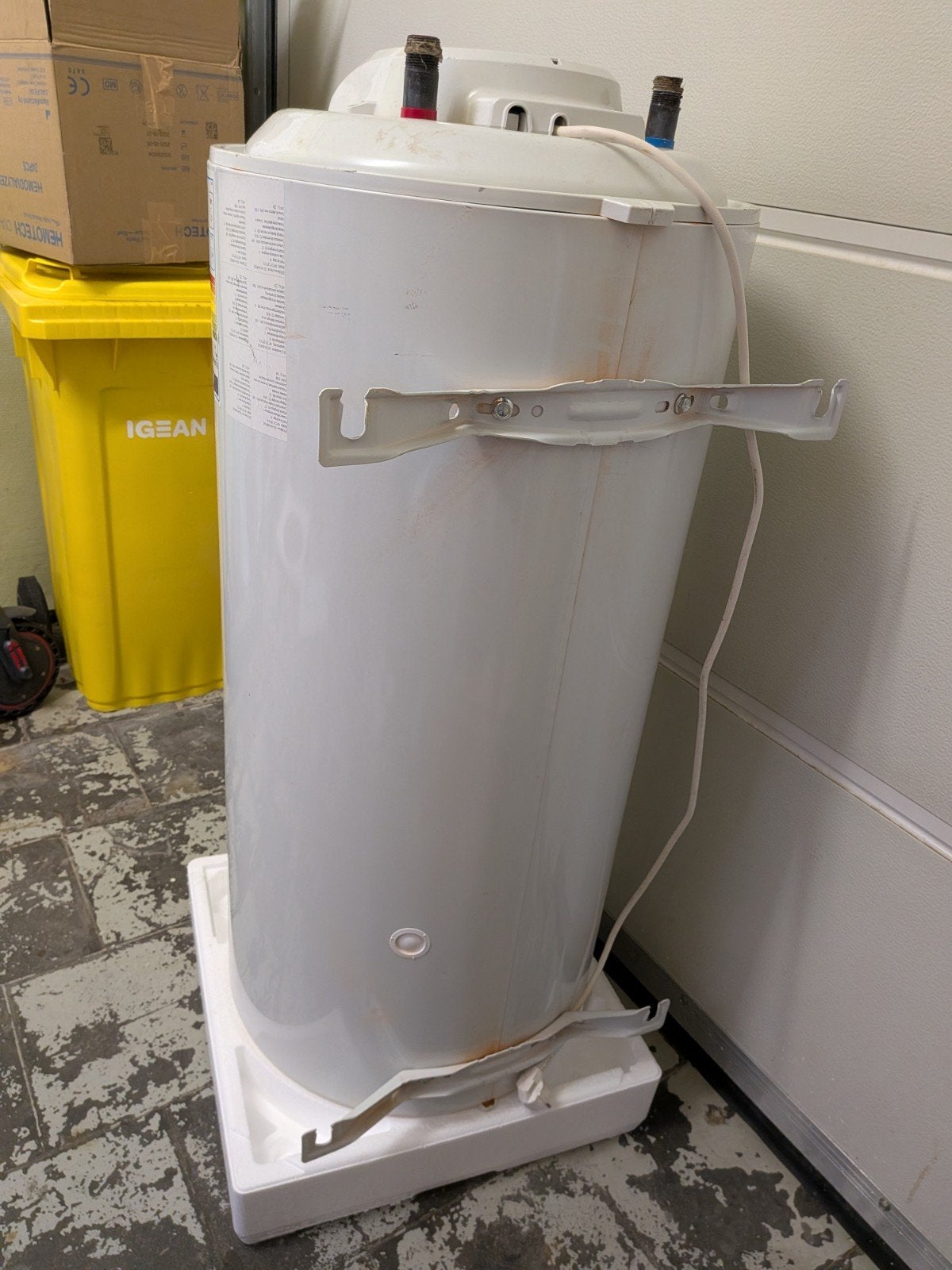 boiler 150l, Ophalen, Boiler