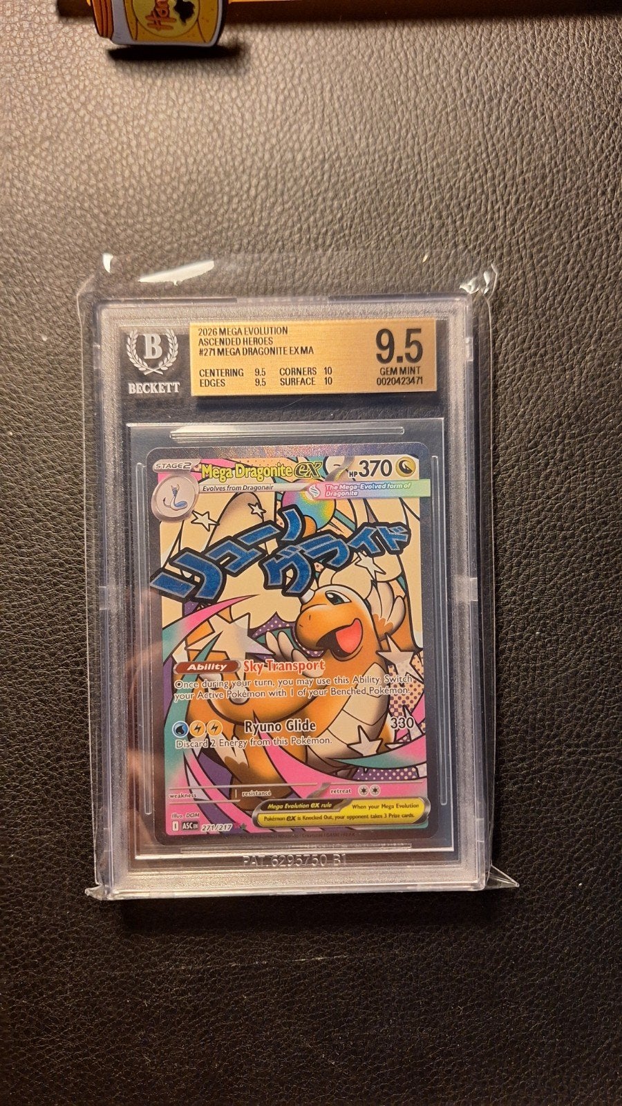 Bgs 9.5 Mega dragonite & Hydreigon, Hobby en Vrije tijd, Verzamelkaartspellen | Yu-gi-Oh!, Ophalen of Verzenden