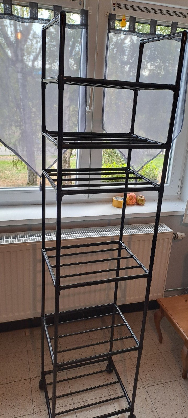 étagère métallique pvc neuf 170x42x32 a saisir, Ophalen, Nieuw