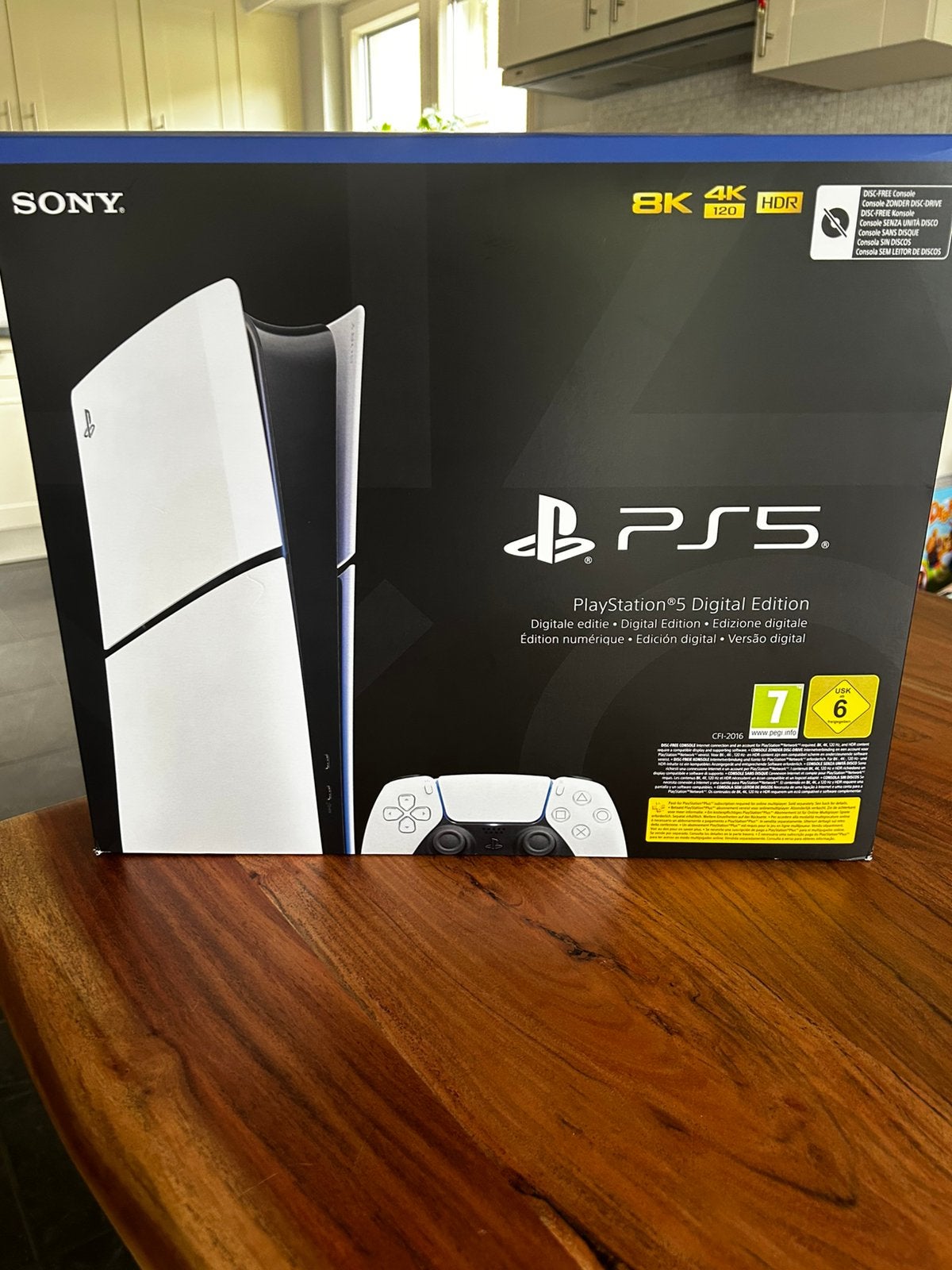 Ps5 digital edition 848GB, Games en Spelcomputers, Spelcomputers | Sony PlayStation 5, Zo goed als nieuw, Ophalen