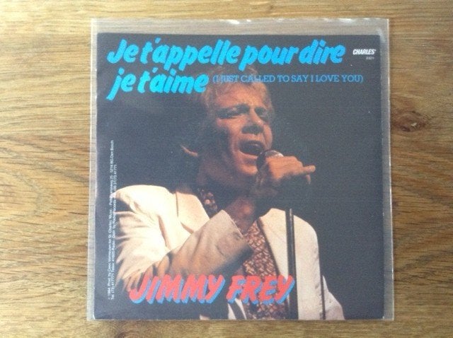 single jimmy frey, 7 inch, Ophalen of Verzenden, Pop, Beschermende buitenhoes