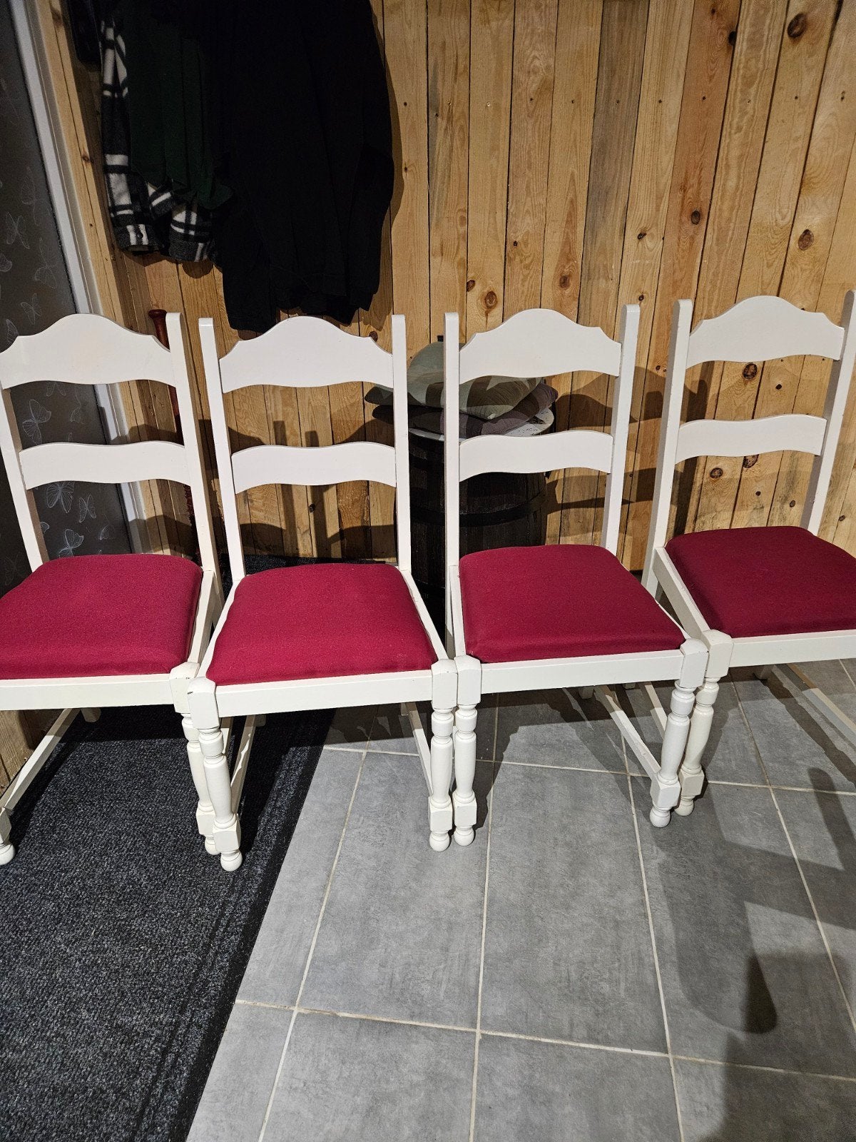 Lot de 4 chaises d'intérieur, Enlèvement ou Envoi