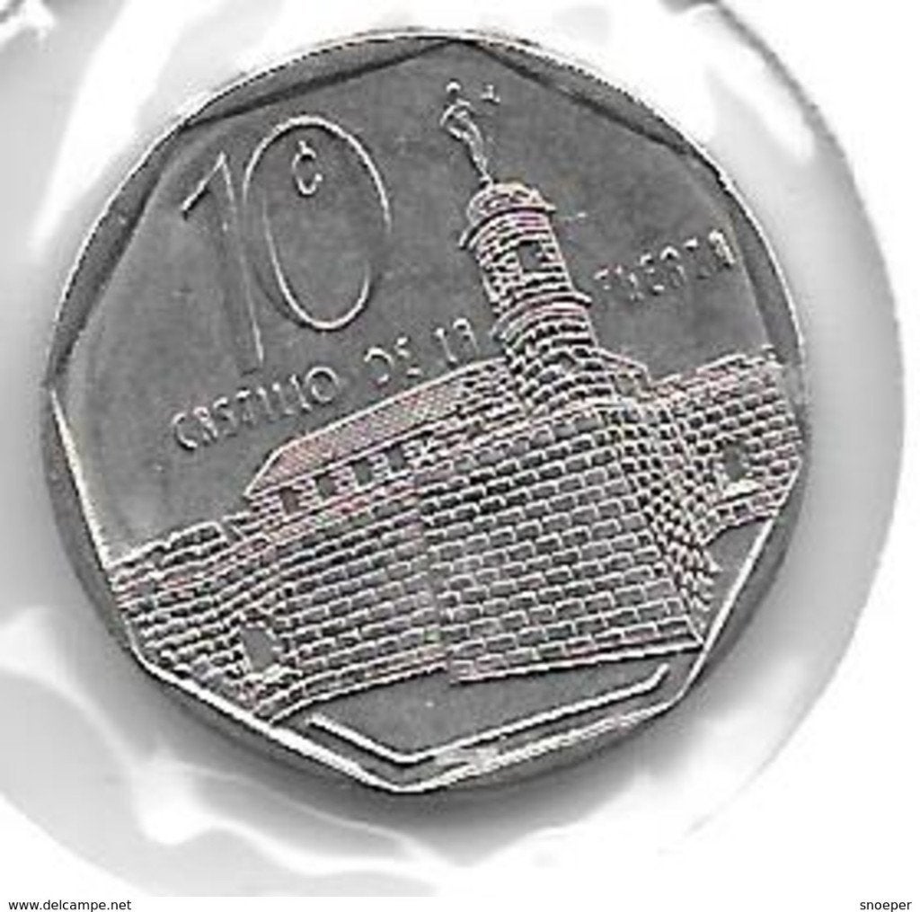cuba 10 centavos 2000 km 576.2 unc, Postzegels en Munten, Munten | Amerika, Verzenden, Noord-Amerika, Losse munt