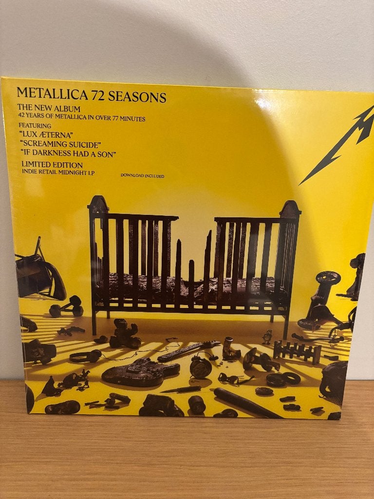 LP - Metallica - 72 seasons, CD & DVD, Heavy metal, Enlèvement ou Envoi, Vinyle coloré, Neuf, dans son emballage