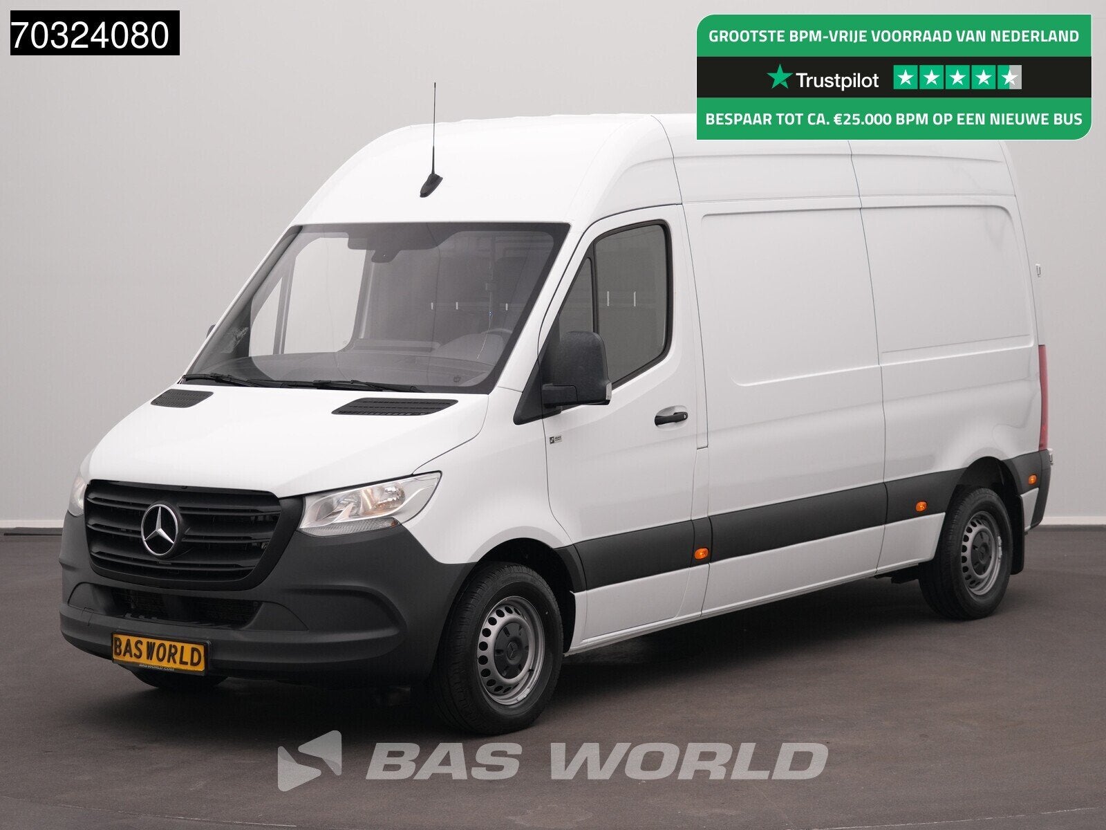 Mercedes Sprinter 315 CDI Automaat L2H2 150PK Airco Camera M, Automaat, Stof, Gebruikt, 4 cilinders