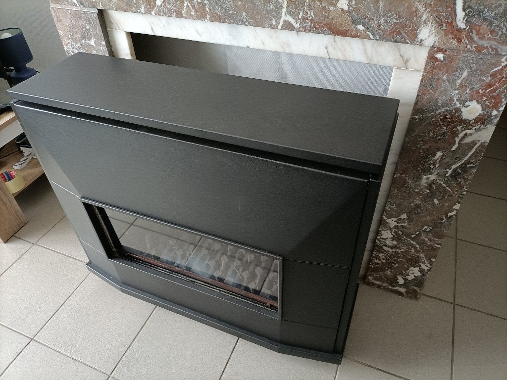 Foyer well A89 gaz naturel, Maison & Meubles, Poêles, Comme neuf, Enlèvement, Chauffage à gaz, Autoportant