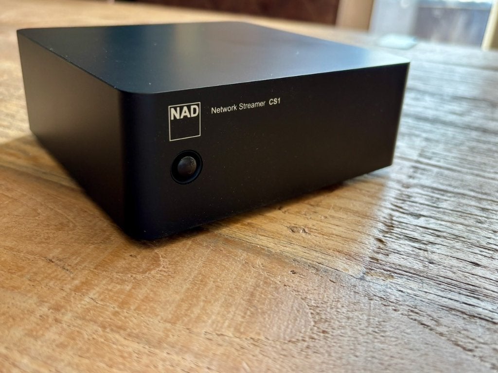 NAD CS1 — Audiophile Network Streamer — Onder garantie, Ophalen of Verzenden, Zo goed als nieuw, Optische audio, Zonder harde schijf