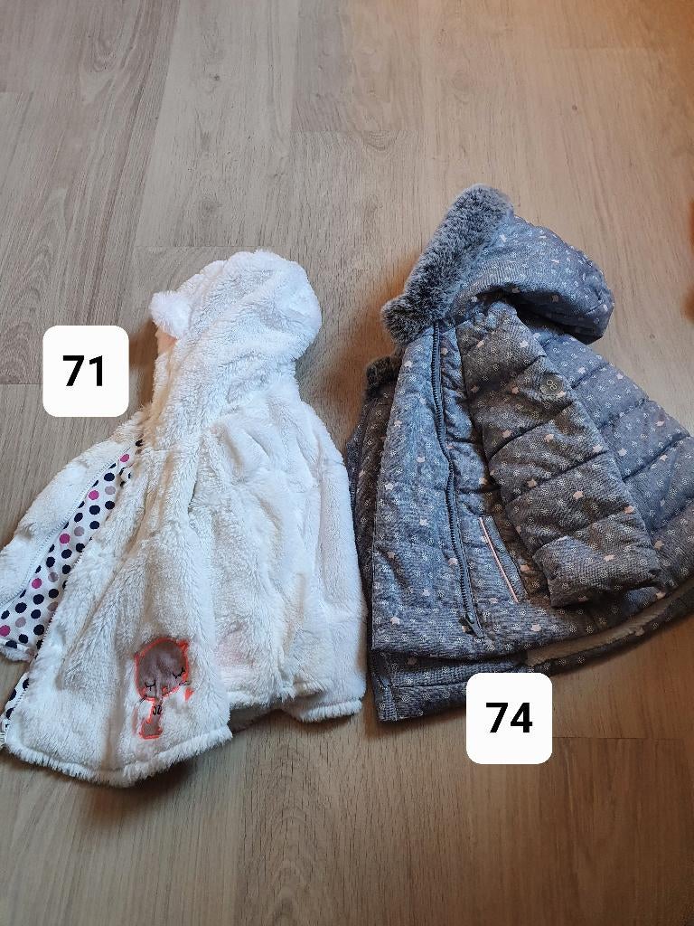 Lot 6 vestes 71 à 90, Enlèvement, Comme neuf, Fille