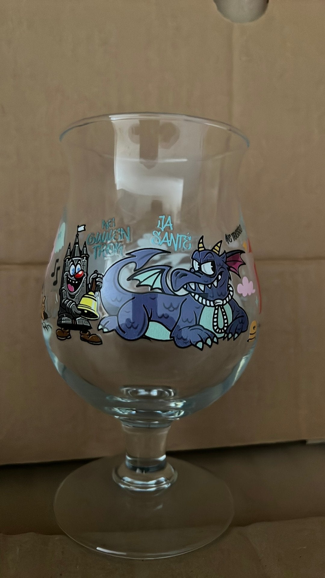 Gentsefeesten 2026 duvelglas met doosje, Verzamelen, Biermerken, Ophalen of Verzenden, Nieuw
