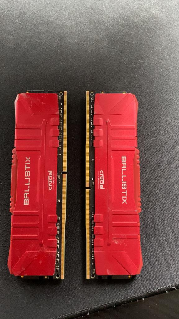 Ram 16gb ddr4 3200mhz ballistix, Computers en Software, RAM geheugen, Ophalen of Verzenden, Zo goed als nieuw, DDR4, 16 GB