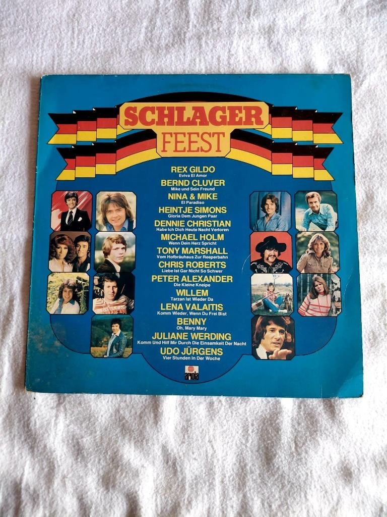 Schlager Feest, 12 pouces, Autres genres, Utilisé, Avec pochette intérieure