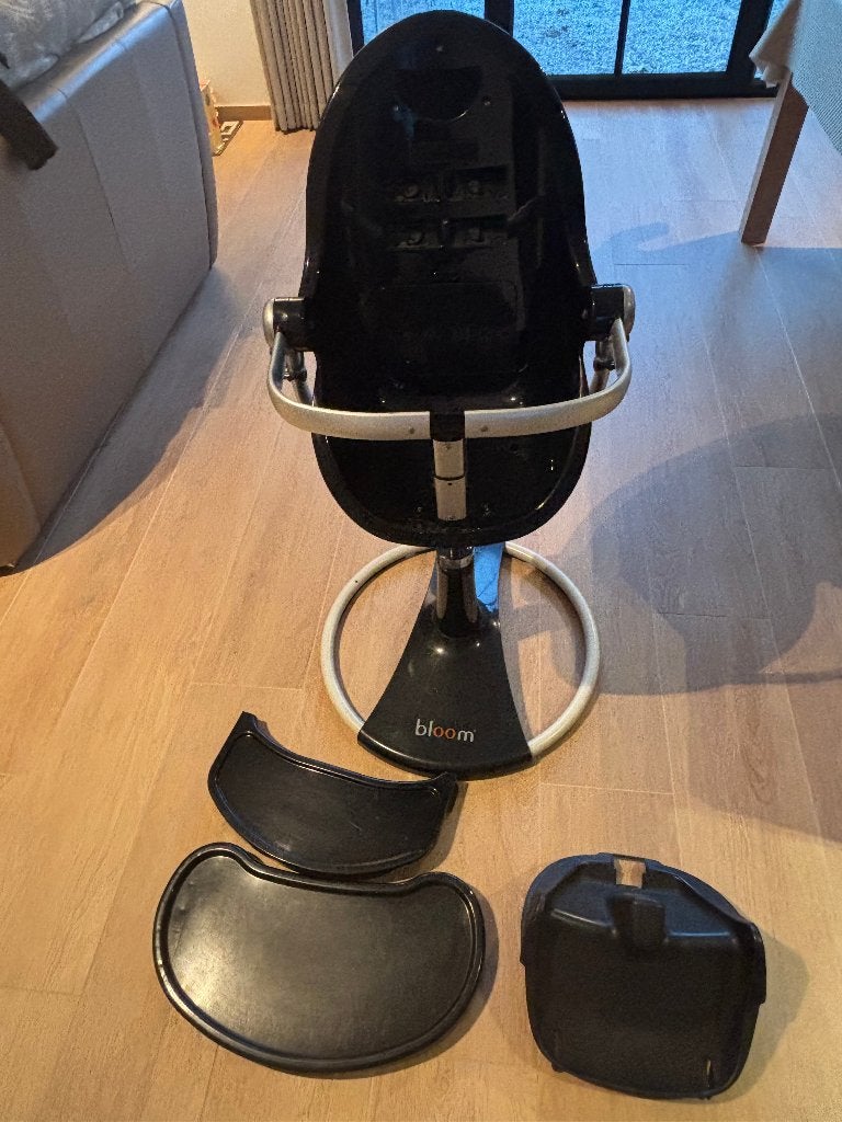 Kinderstoel Bloom met alle accessoires, Ophalen, Gebruikt, Meegroeistoel, Aanschuifbaar
