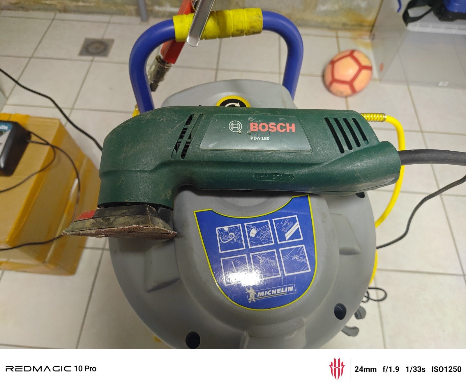 Bosch PDA180 schuurmacbine, Doe-het-zelf en Bouw, Ophalen of Verzenden
