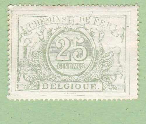 Belgische postzegel uit 1890, Orginele gom, Niet gestempeld, Ophalen of Verzenden, Overig