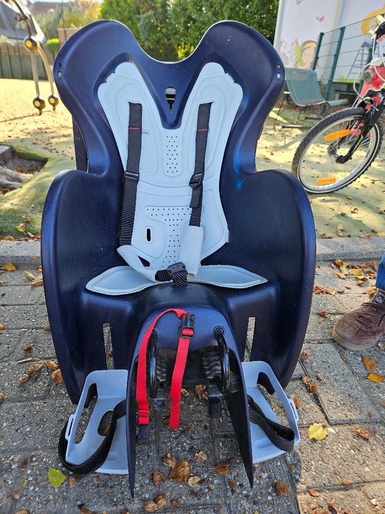 Siège vélo enfant, Repose-pieds, 15 à 25 kg, Enlèvement, Utilisé