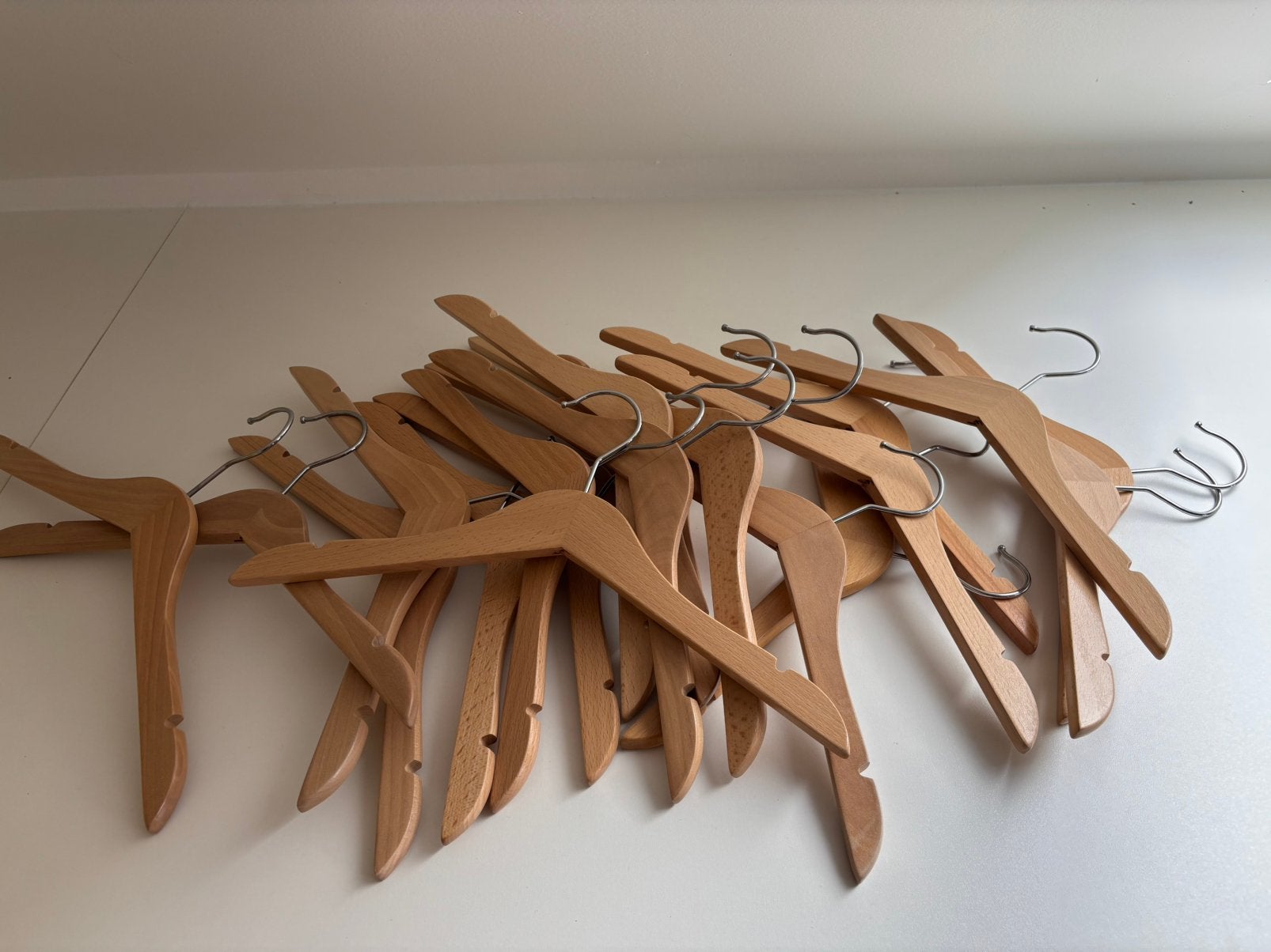 20 houten kinderkapstokken, Ophalen of Verzenden, Zo goed als nieuw, Hout