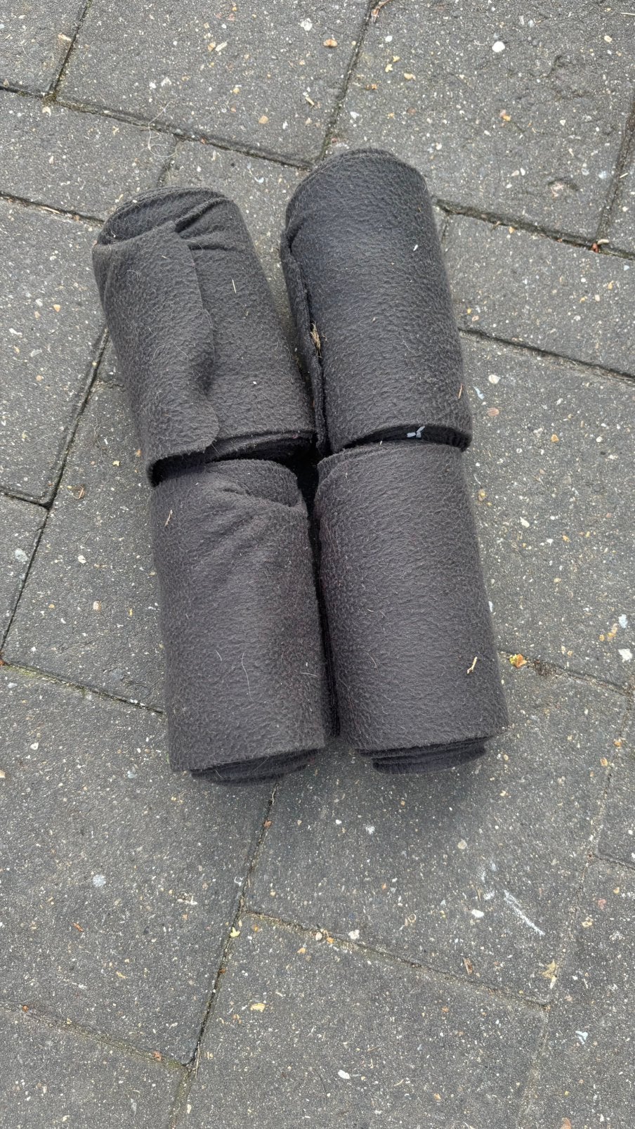 Bandages grijs pony, Dieren en Toebehoren, Bandages, Ophalen, Gebruikt, Pony