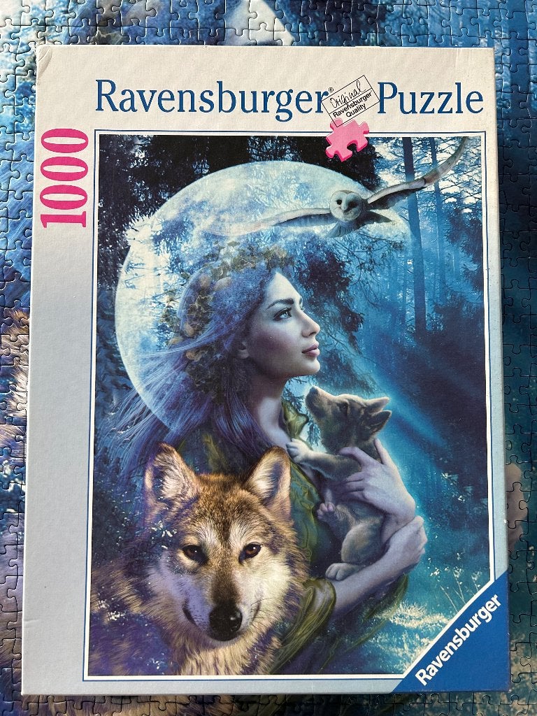 Puzzel Ravensburger 1000 pc, Hobby en Vrije tijd, Ophalen of Verzenden, 500 t/m 1500 stukjes, Gebruikt, Legpuzzel