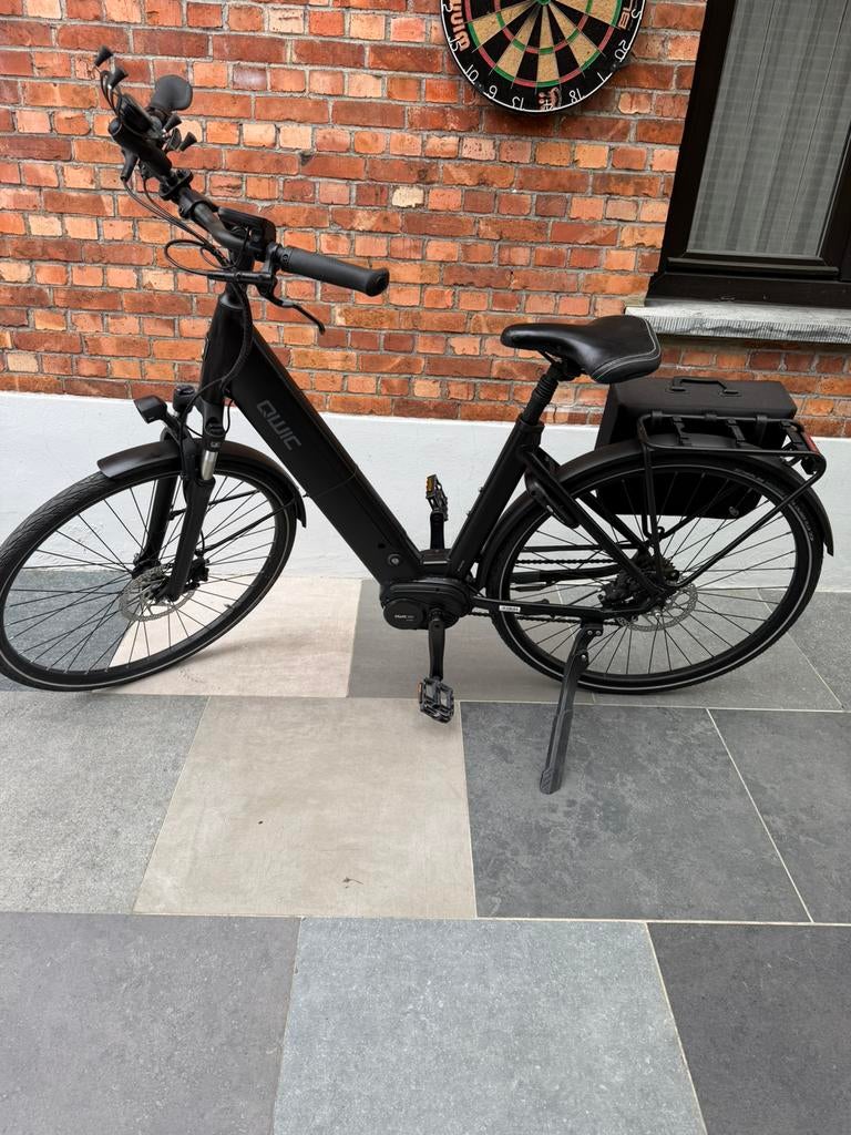 Qwic e- bike damesfiets in goede staat, Fietsen en Brommers, Elektrische fietsen, Ophalen of Verzenden, Zo goed als nieuw, Qwic