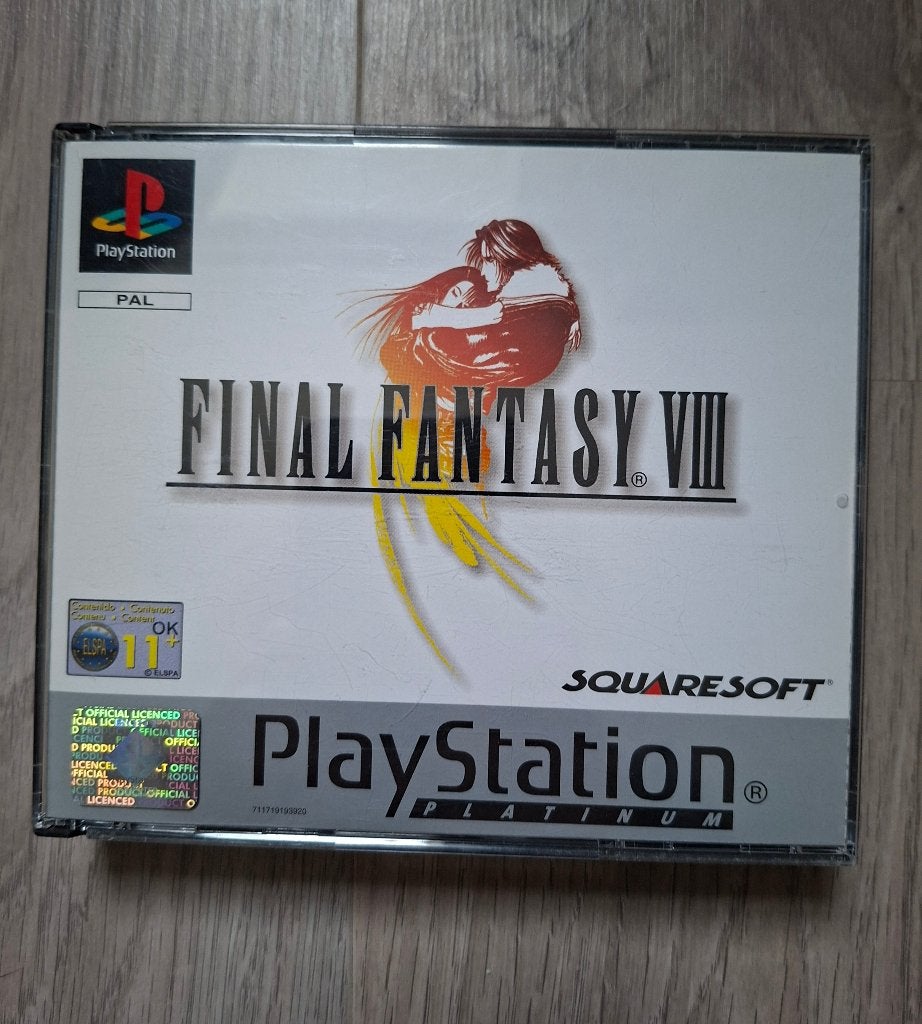 Final Fantasy 8 Platine pour PS1, Enlèvement, Comme neuf