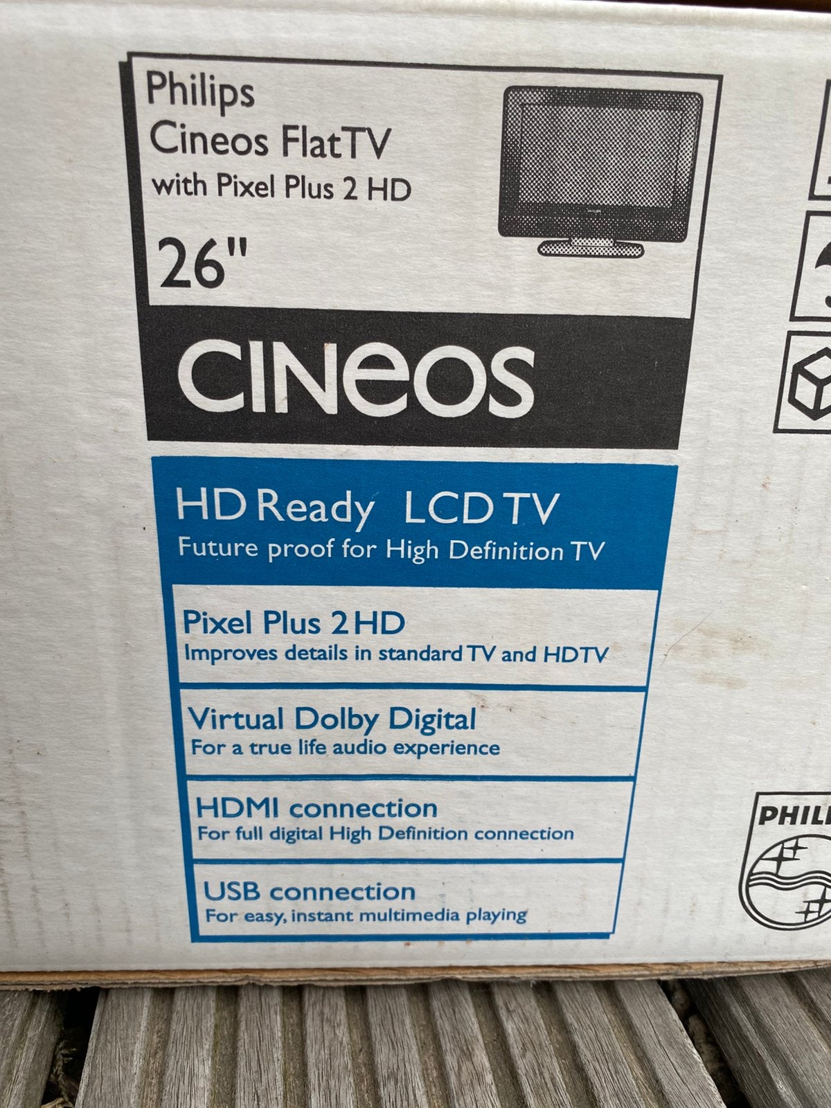 Philips tv 26”, Ophalen, Zo goed als nieuw, Philips