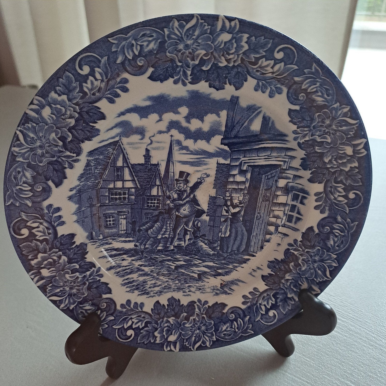 Assiette décorative Staffordshire, Antiquités & Art, Enlèvement