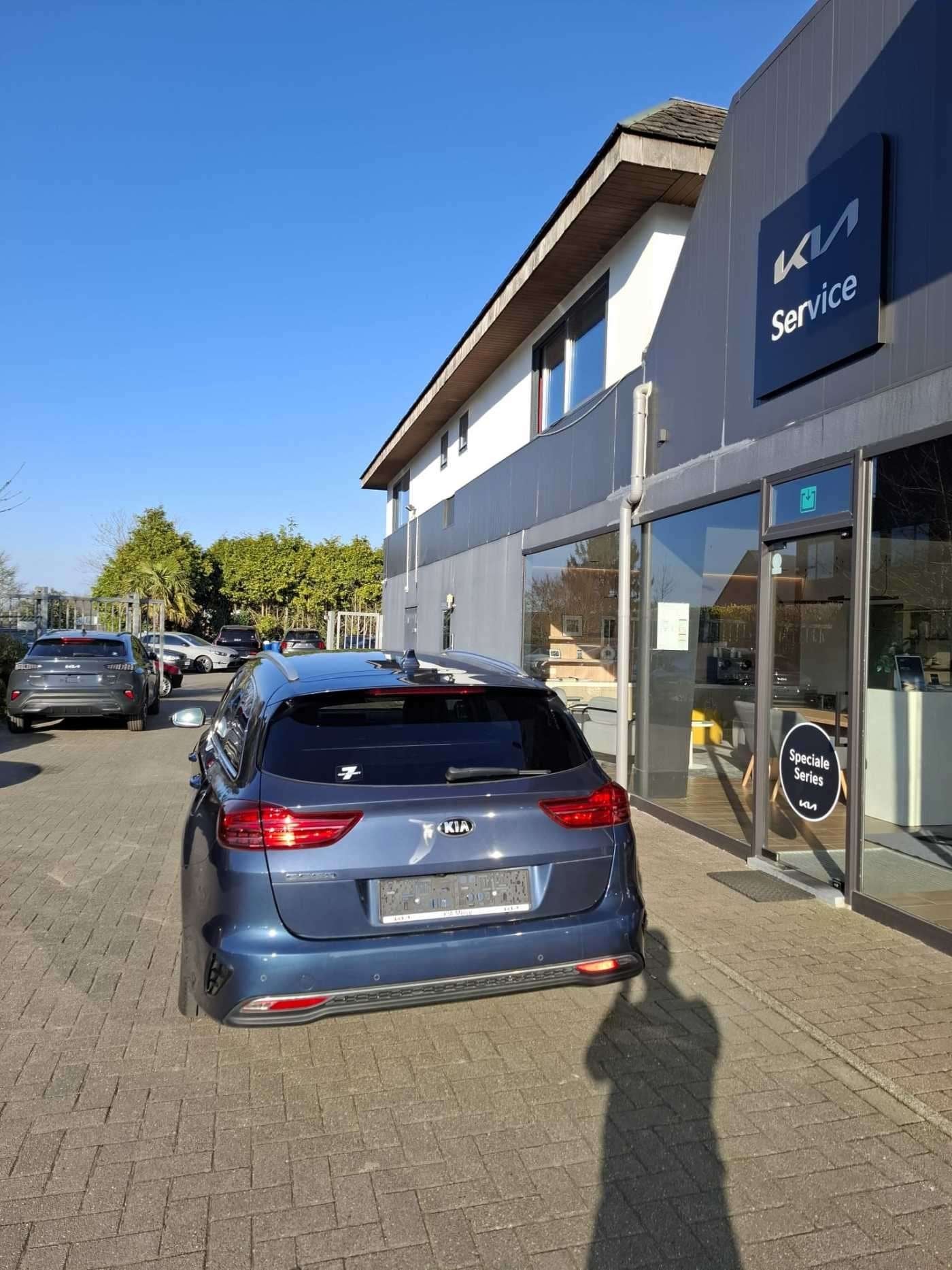 Kia Ceed Sportswagon 1.0 T-GDi More ISG (bj 2019), Auto's, Kia, Gebruikt, Blauw, Bedrijf, Blauw