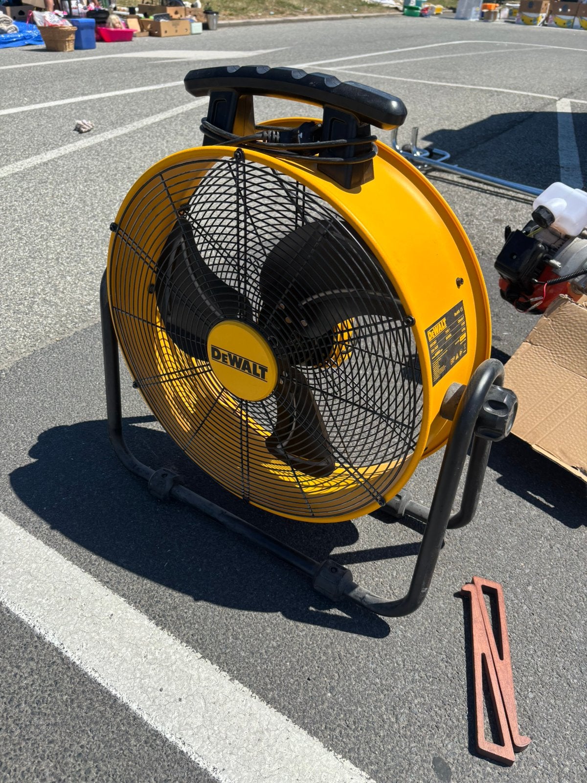 Dewalt ventilator, Ophalen, Zo goed als nieuw, Ventilator
