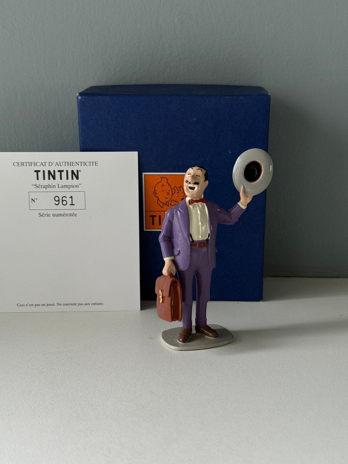 Seraphin Lampion, Enlèvement ou Envoi, Tintin, Comme neuf