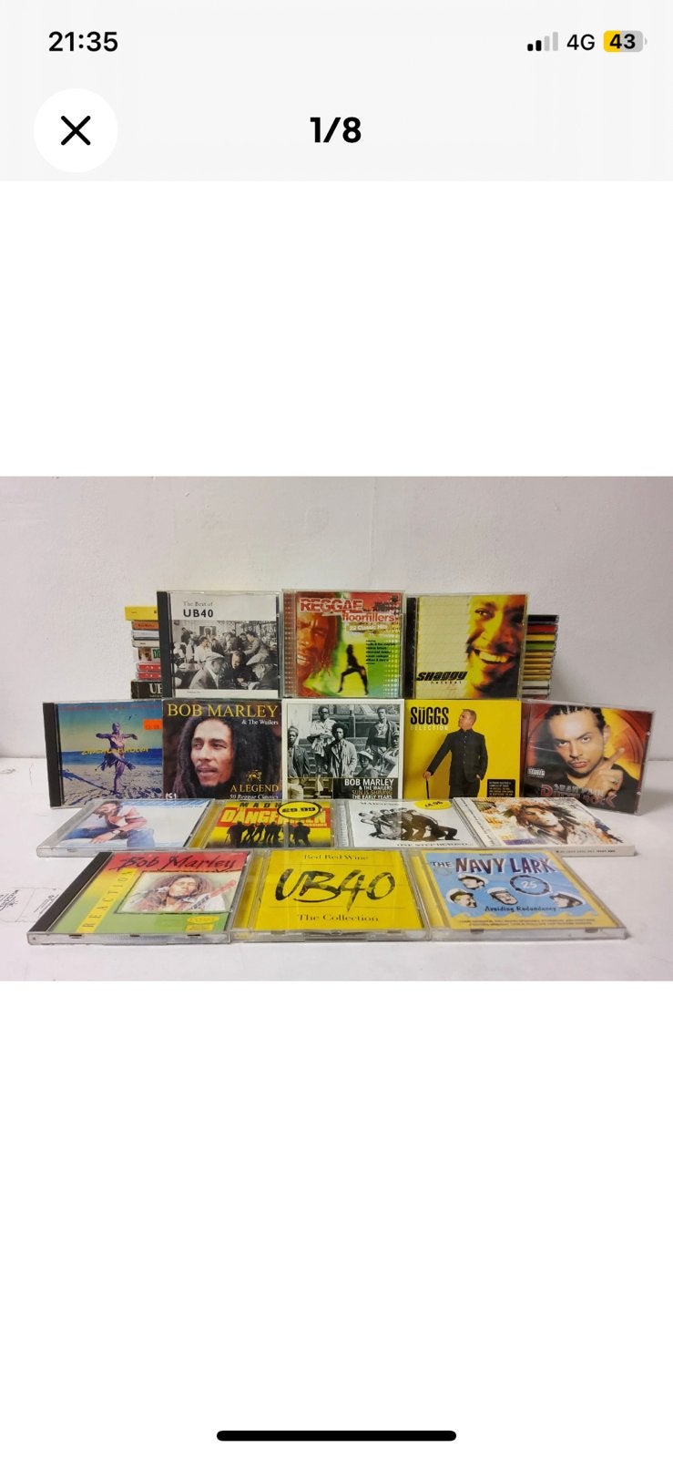 82 x Reggae CDs Joblot, CD & DVD, CD | Reggae & Ska, Envoi, Reggae, Comme neuf