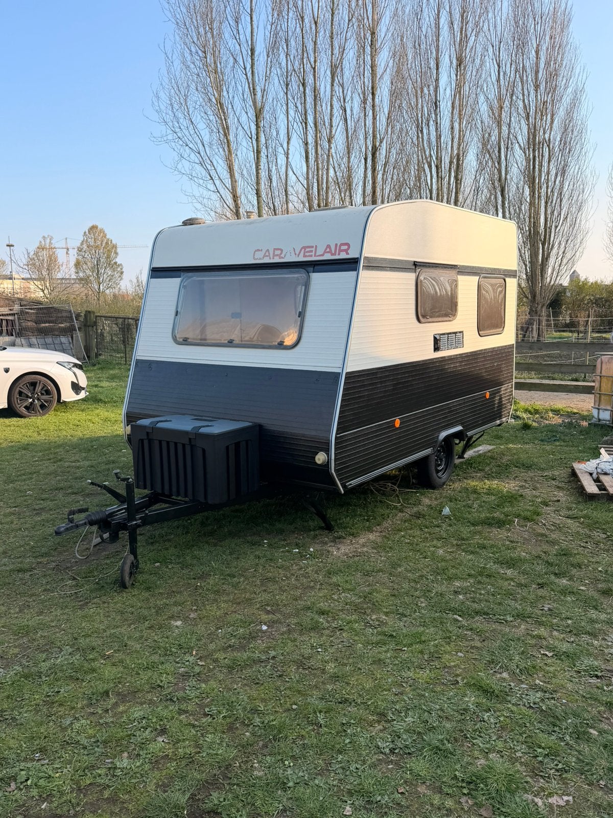 Trek caravan onder 750kg, Caravanes & Camping, Caravanes, Entreprise, Jusqu'à 4 m, 500 - 750 kg, Jusqu'à 2