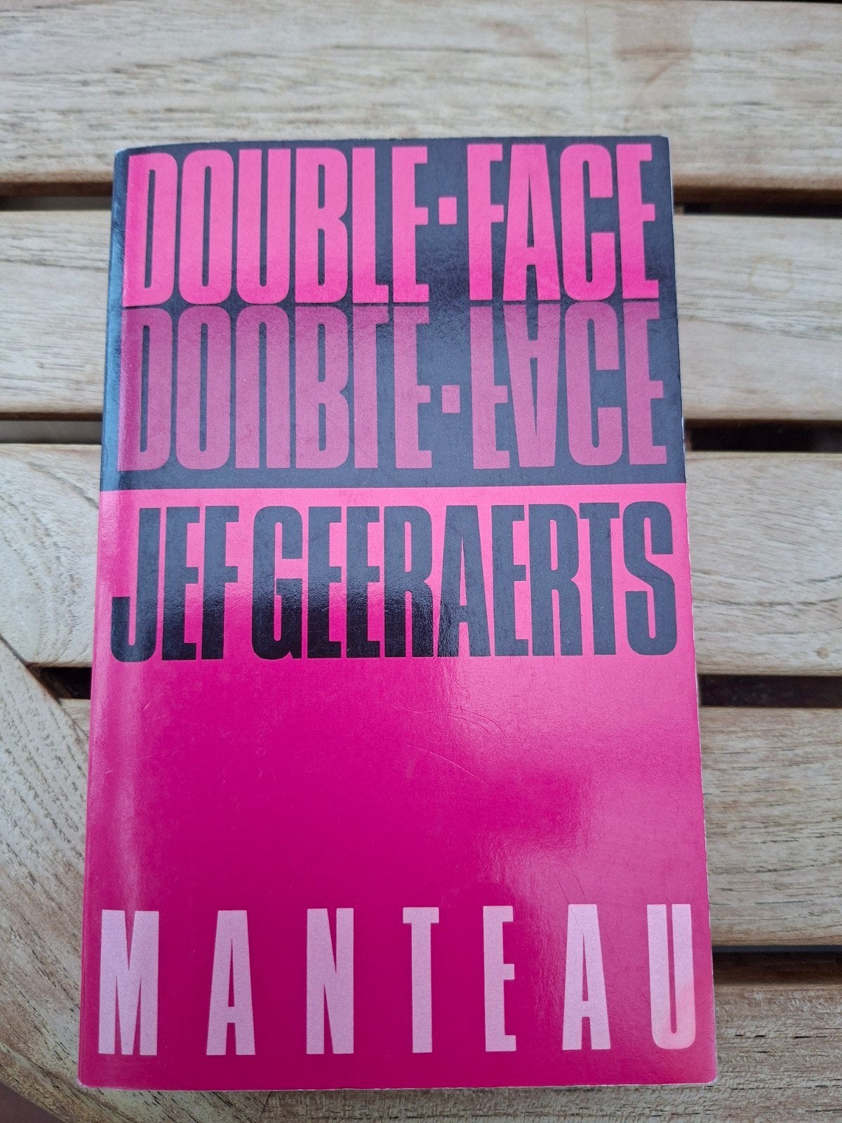Jef Geeraerts.  Double-Face, Livres, Enlèvement ou Envoi, Jef Geeraerts, Belgique, Comme neuf