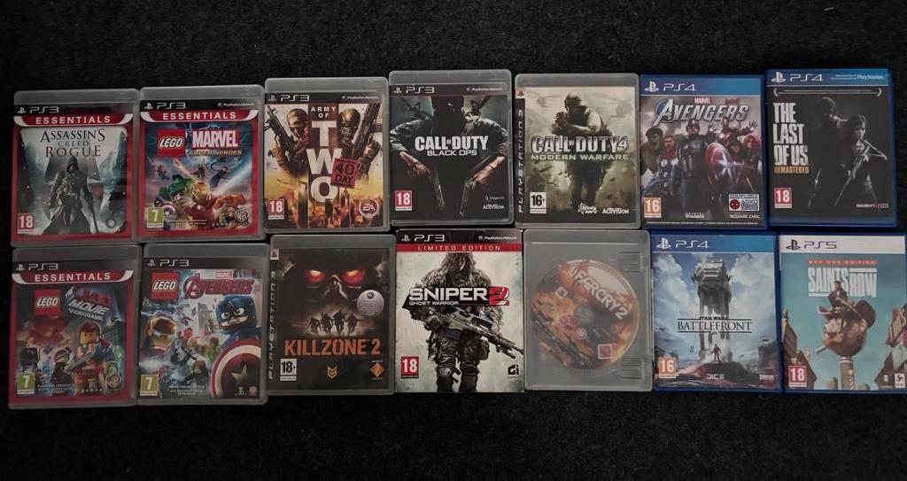 PS3-PS4-PS5 games te koop, Ophalen