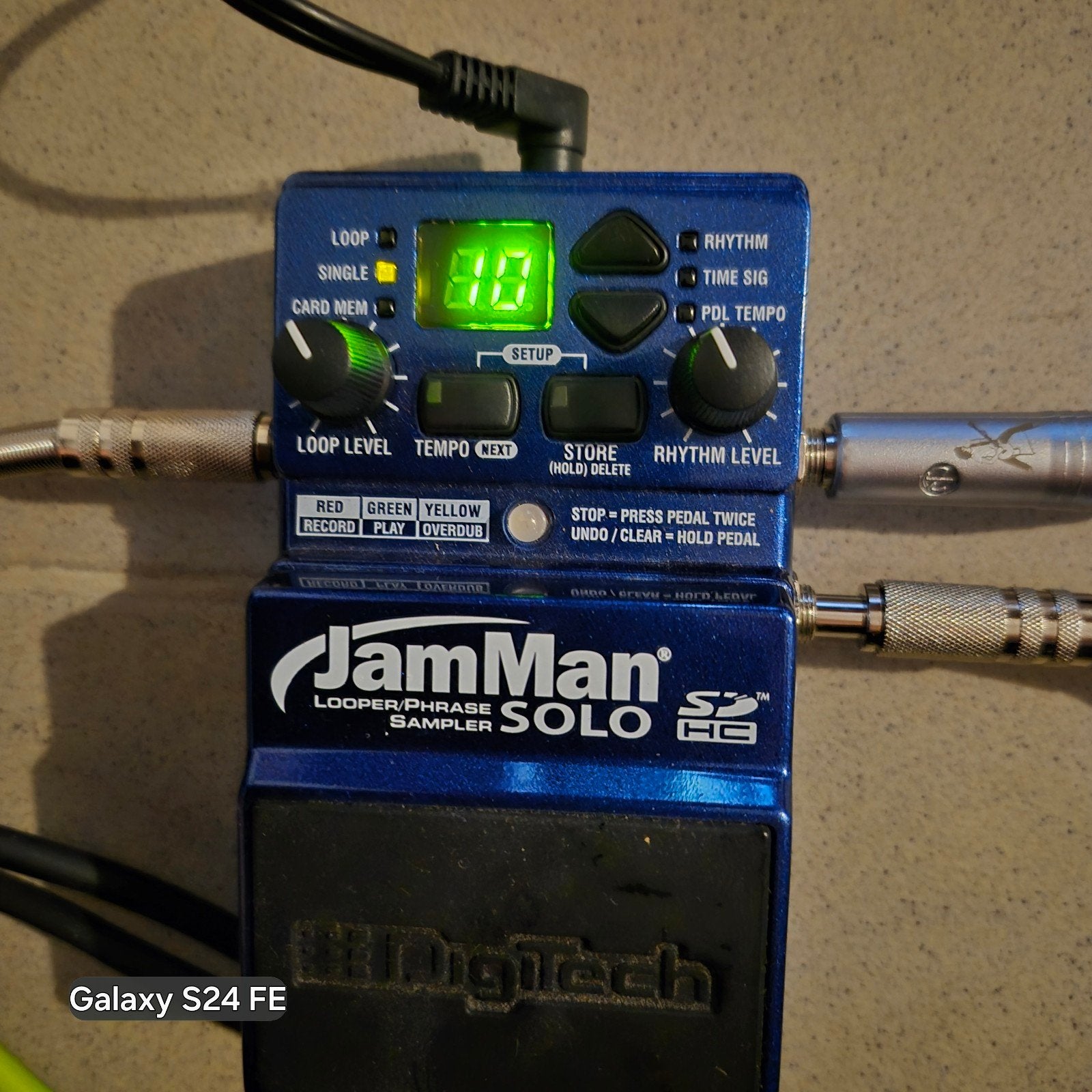 Looper/fraser/sample Jamman Solo DigiTech SX., Musique & Instruments, Enlèvement ou Envoi, Comme neuf, Delay ou Écho