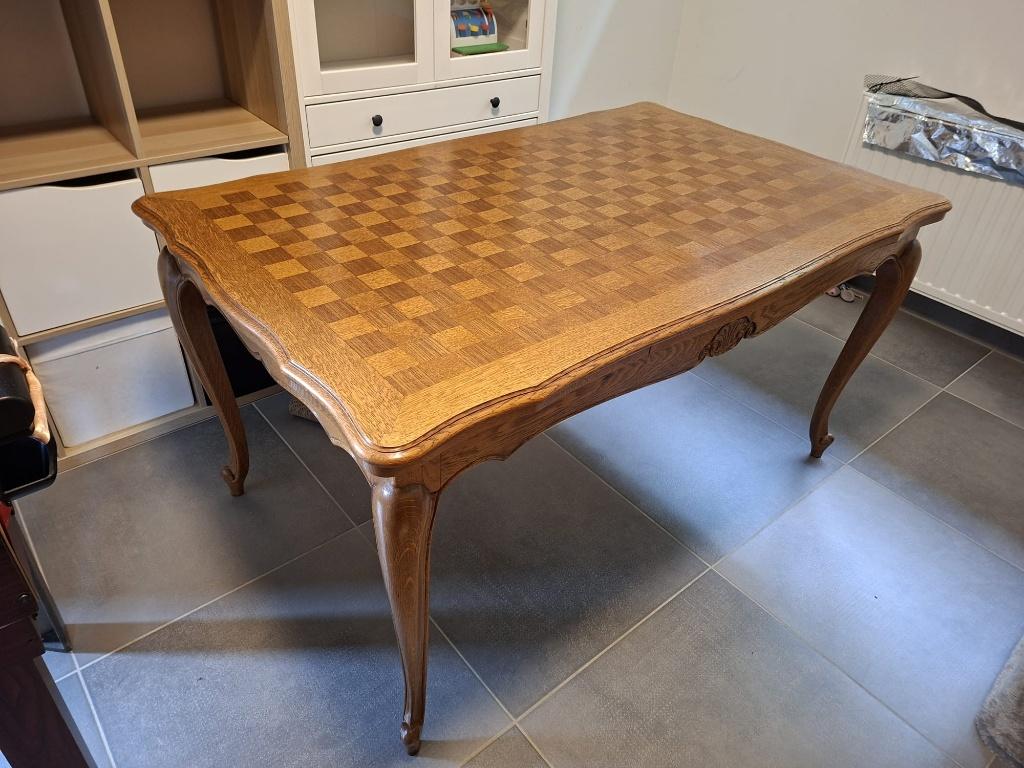 Vintage uitschuifbare eettafel, Antiek en Kunst, Antiek | Meubels | Tafels, Ophalen