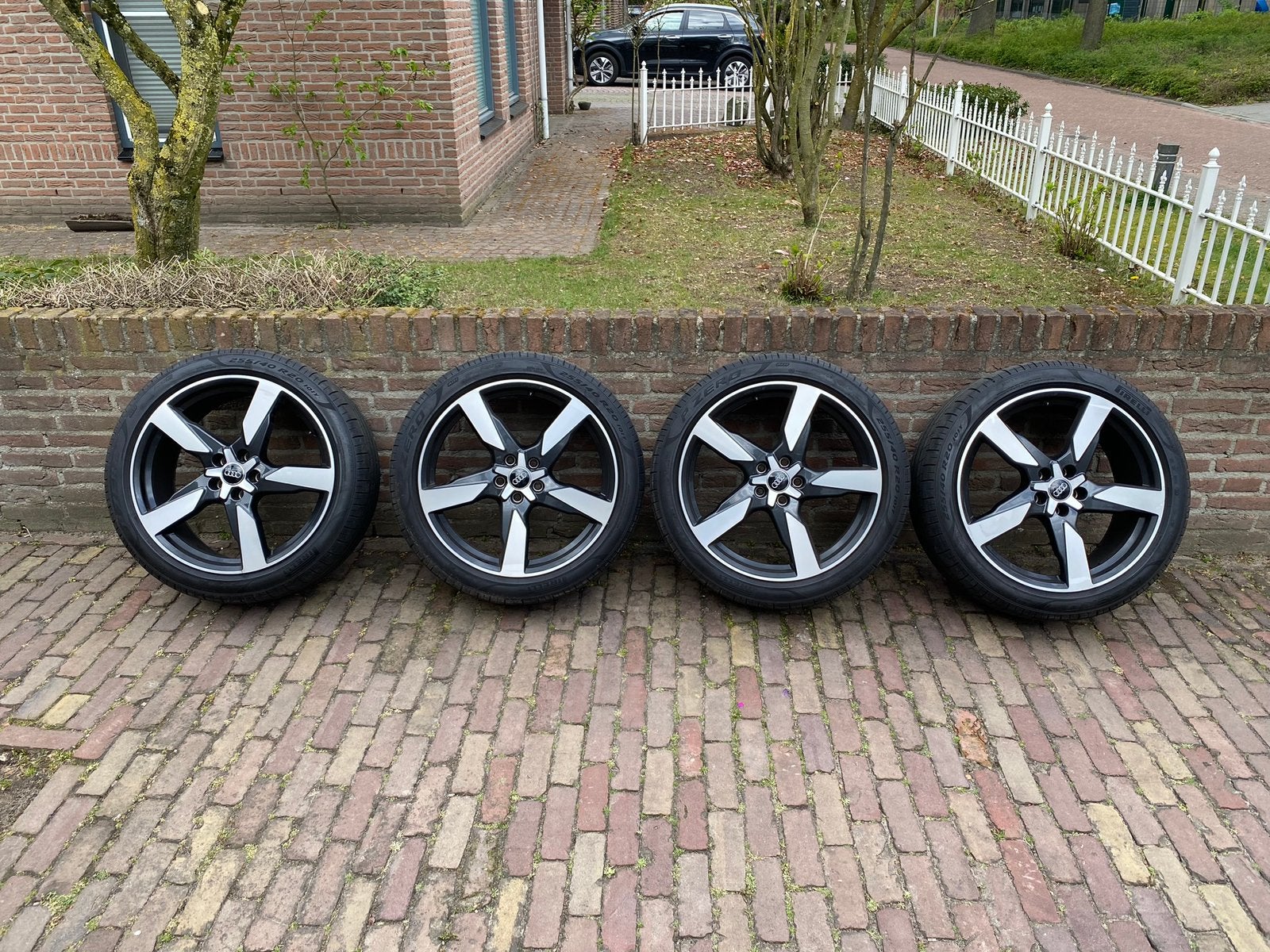 20 Inch Originele Audi A6 Q3 Velgen Zomer, Auto-onderdelen, Banden en Velgen, Banden en Velgen, Zomerbanden, 20 inch, 255 mm, Personenwagen