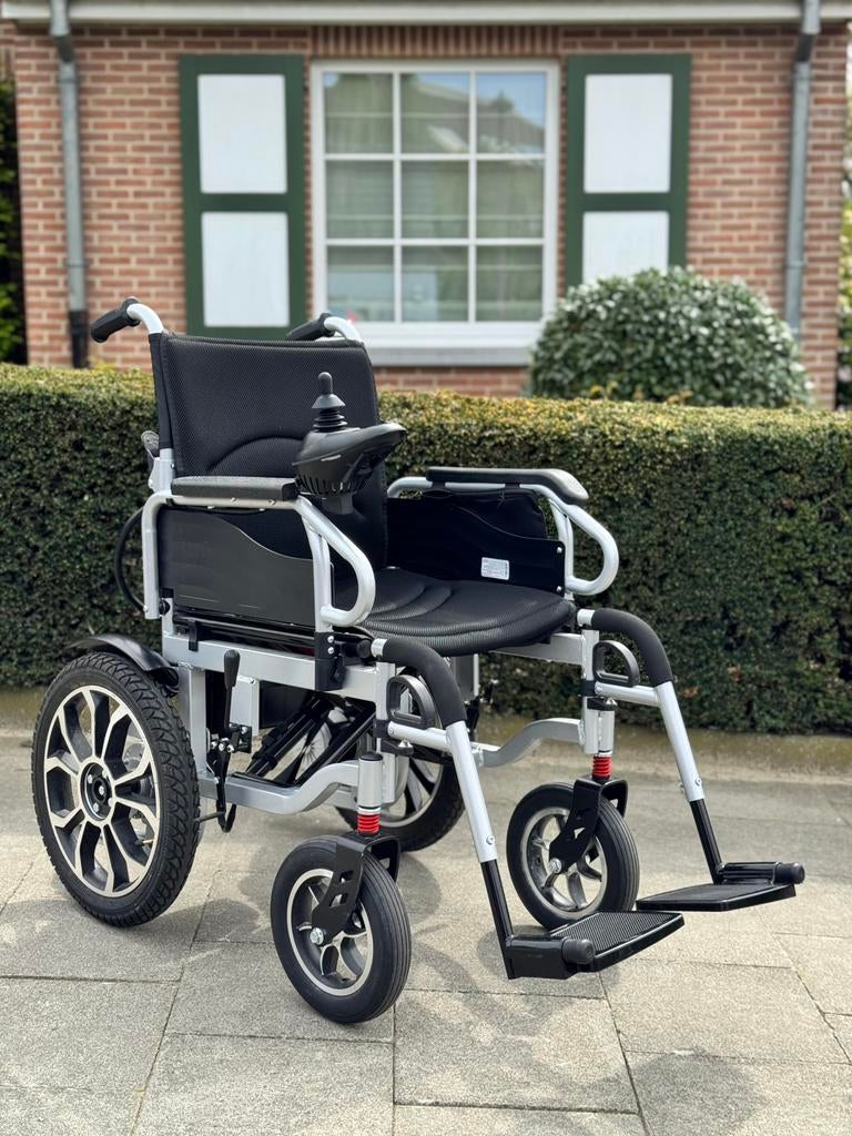 Inklapbaar Elektrische Rolstoel lichtgewicht rolwagen, Ophalen of Verzenden, Inklapbaar, Zo goed als nieuw, Elektrische rolstoel