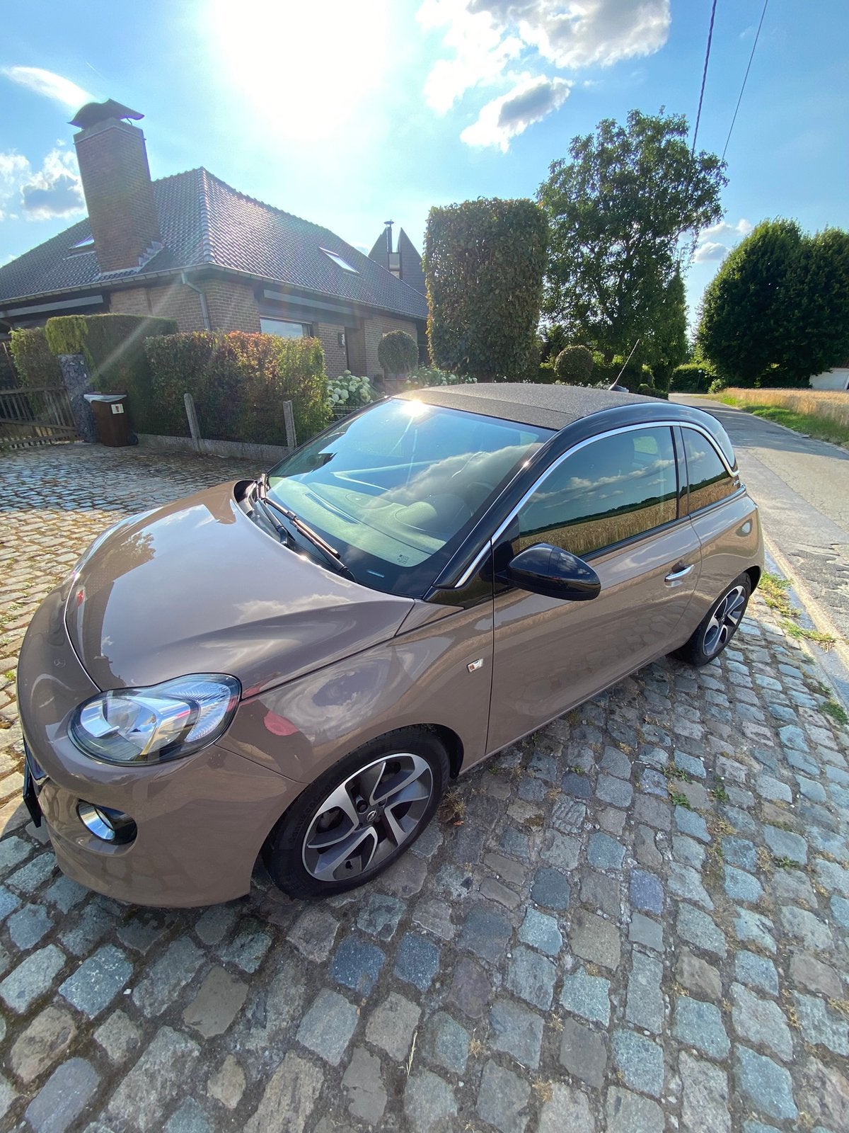 Opel ADAM 1.4i (2018) Perfect onderhouden - Met Open Air dak, ADAM, Cabriolet, Beige, Handgeschakeld