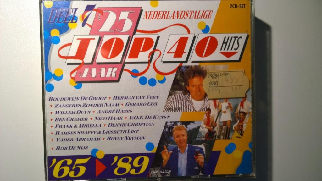 25 Jaar Nederlandstalige Top 40 Hits Deel 7 1965-1989, Cd's en Dvd's, Ophalen of Verzenden, Zo goed als nieuw, Nederlandstalig