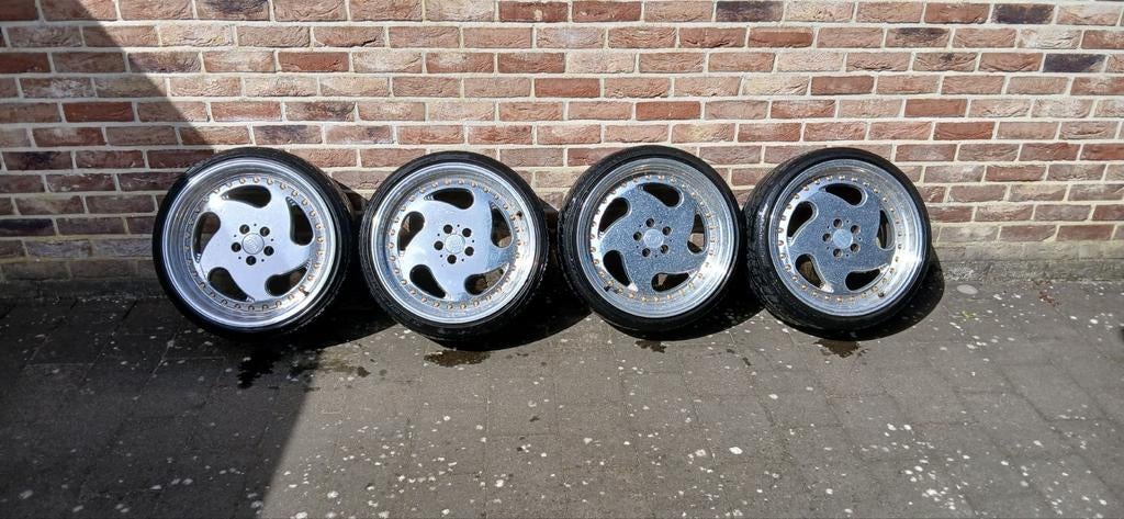 MAM MT1 BREEDSET 5X100 18", Auto-onderdelen, Ophalen, 18 inch, Banden en Velgen, Personenwagen