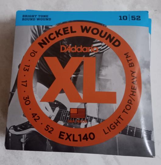 Gitaarsnaren D'Addario XL EXL140  (NIEUW), Enlèvement ou Envoi, Neuf